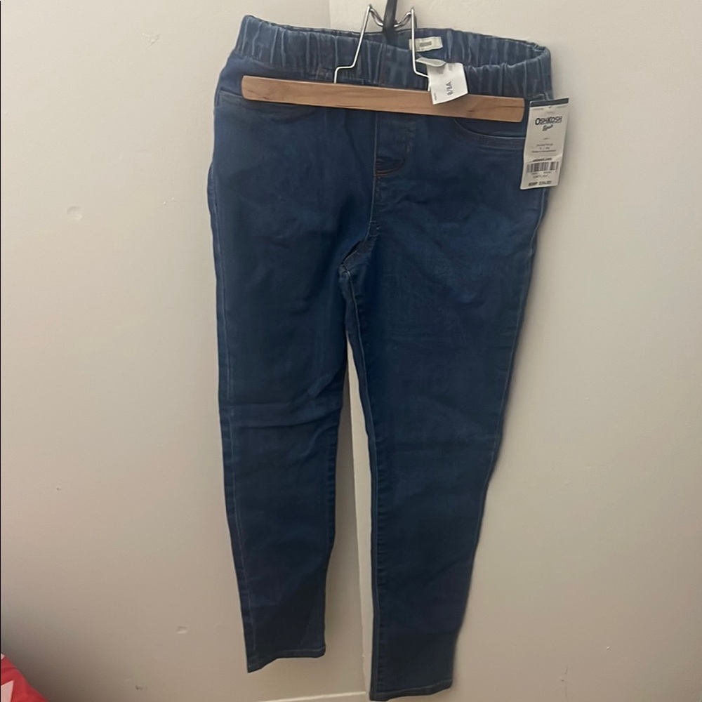 Dark Blue Denim Jeggings